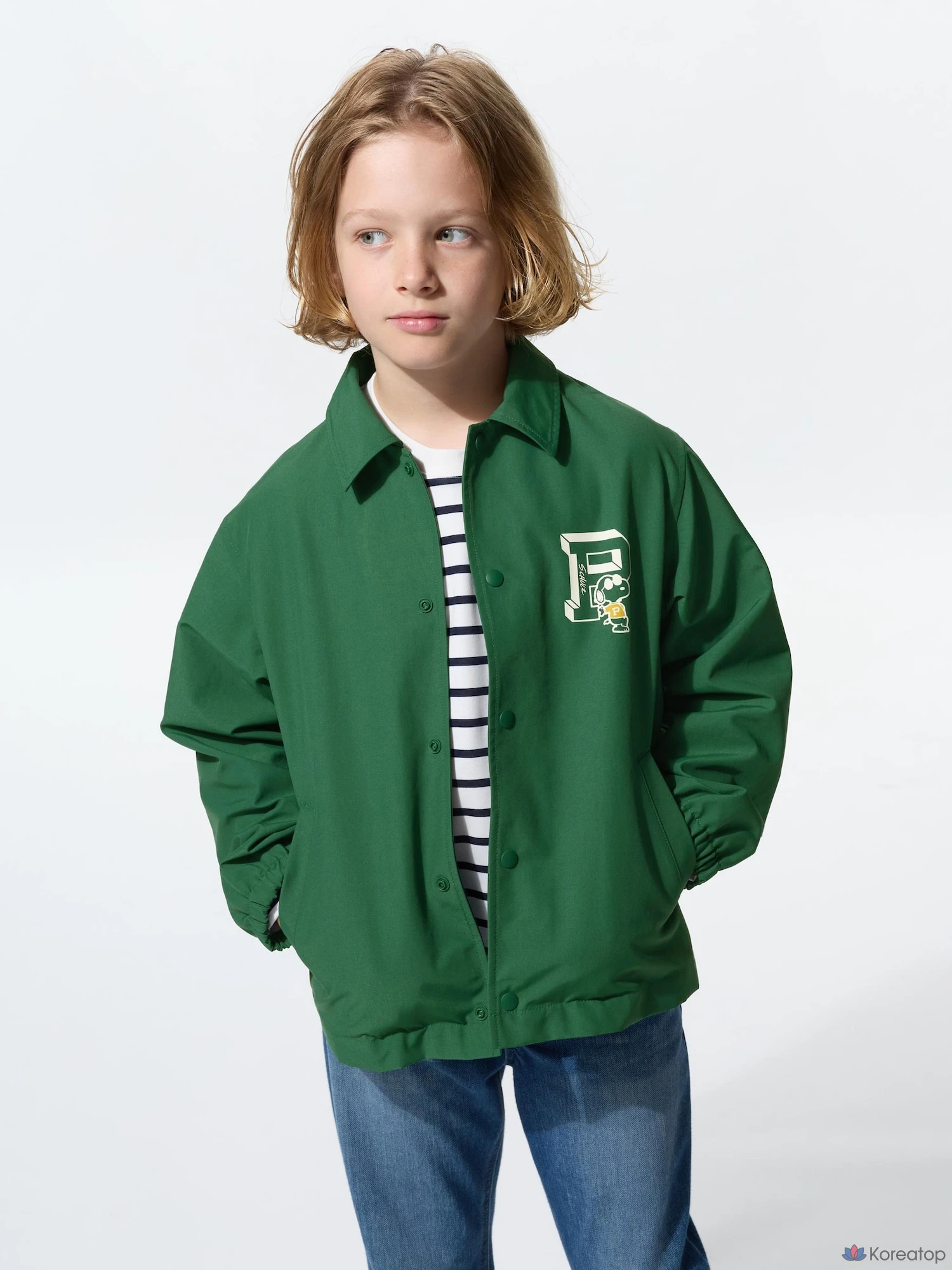 Куртка детская Uniqlo Peanuts Coach Jacket