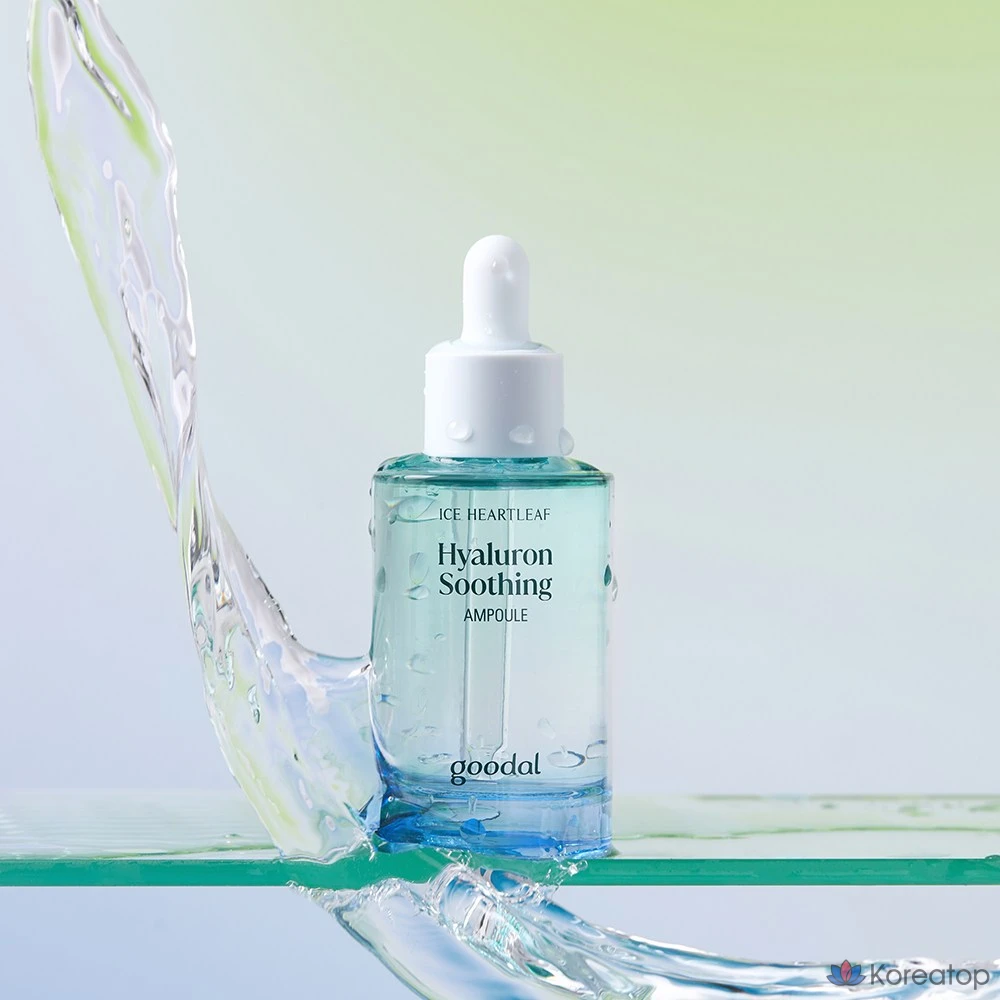 Ампульная сыворотка Goodal Heartleaf Hyaluronic Soothing Ampoule, 50 мл + крем 10 мл, 1 шт.