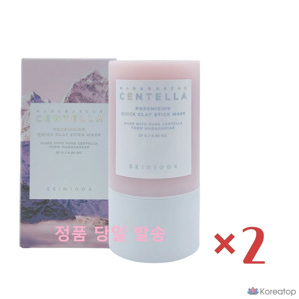 Маска для лица SKIN1004 Poremizing Quick Clay Stick Mask, 2 шт.