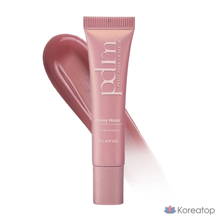 Сыворотка для губ Klavuu Nourishing Care Pearl PDRN Lip Serum, оттенок Rosy Haze, 12 г, 1 шт.