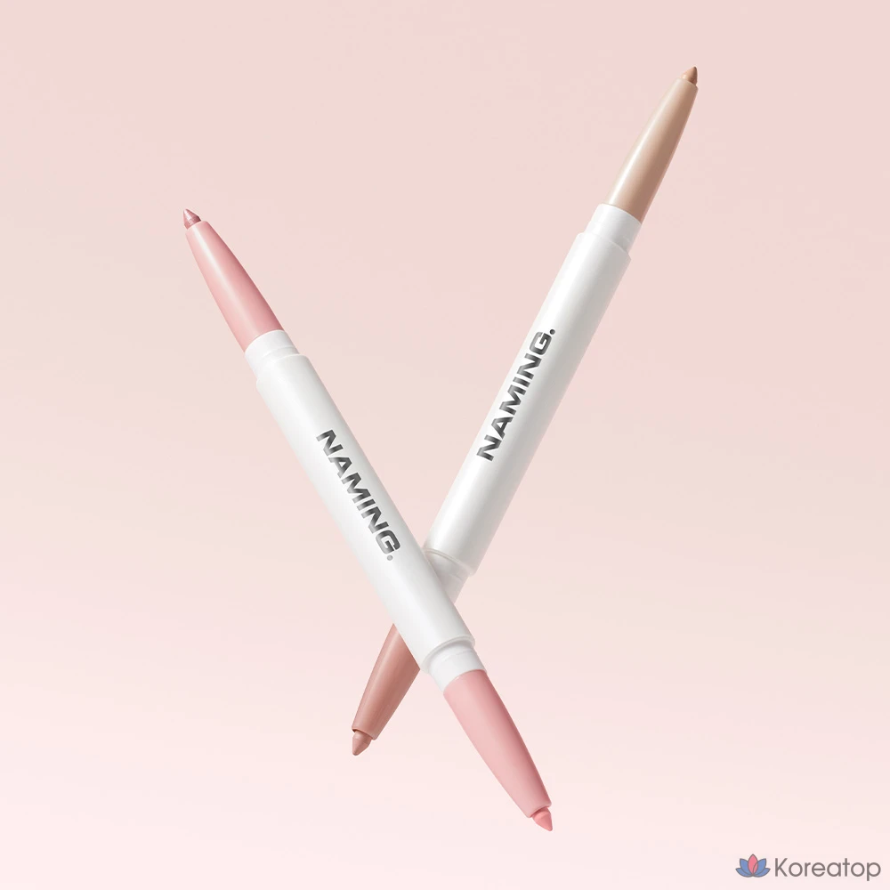 Карандаш для глаз NAMING Perfectail Eye Designing Pencil Dual Liner, оттенок Ombre Sand, 1 шт., фото 2