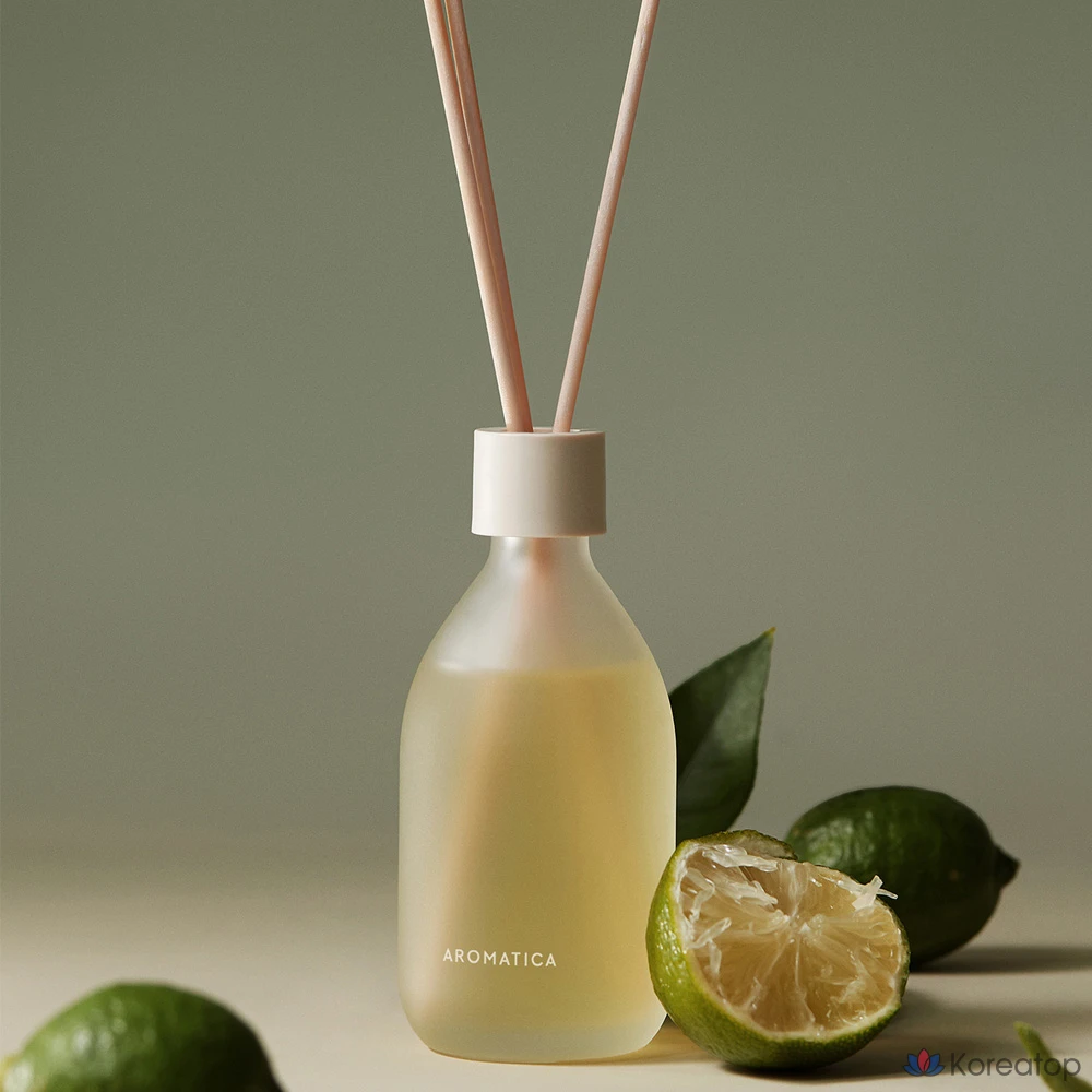 Диффузор для ароматерапии Aromatica Vibrant Diffuser Lime & Elemi, 100 мл, 1 шт., фото 2