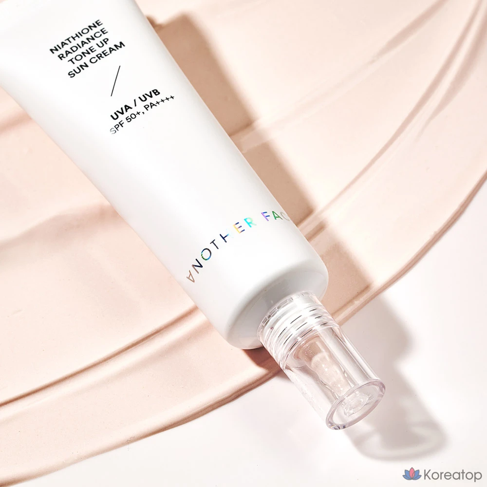 Солнцезащитный крем ANOTHER FACE Niacinamide Tone Up Sun Cream SPF50+ PA++++, 50 мл, 1 шт.