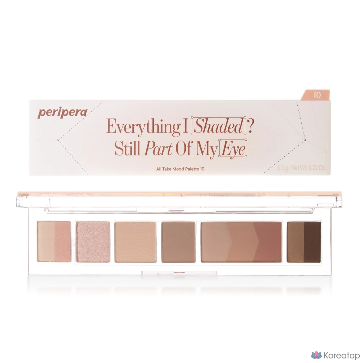 Палетка теней для век Peripera All Take Mood Palette, оттенок 10 Green Got Until That Is My Eye, 1 шт.