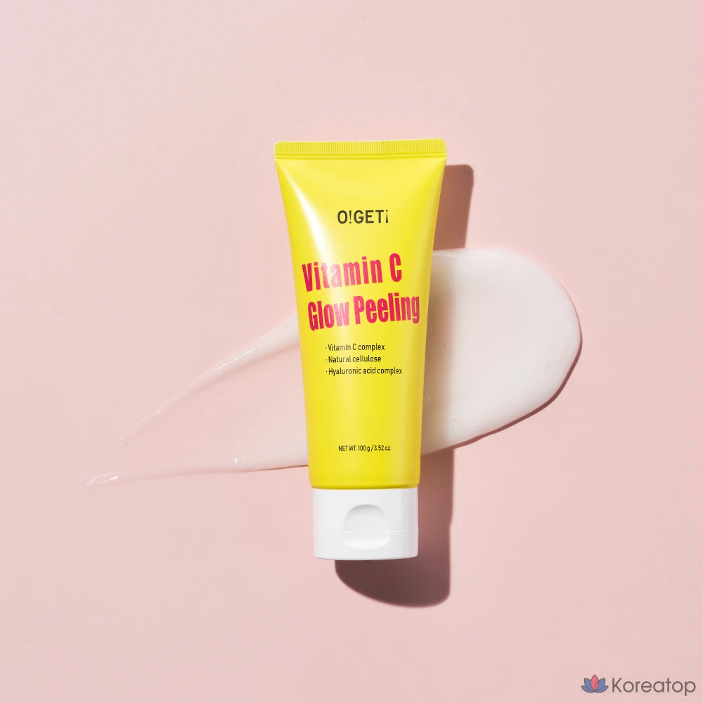 Пилинг O!GETi Vitamin C Glow Peeling Gel, 100 г, 1 шт.