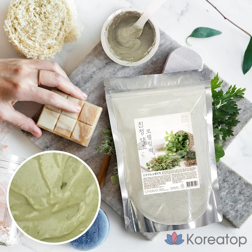 Моделирующая маска для лица Lindsay Soothing Herbal Modeling Pack, 330 г, 6 шт.