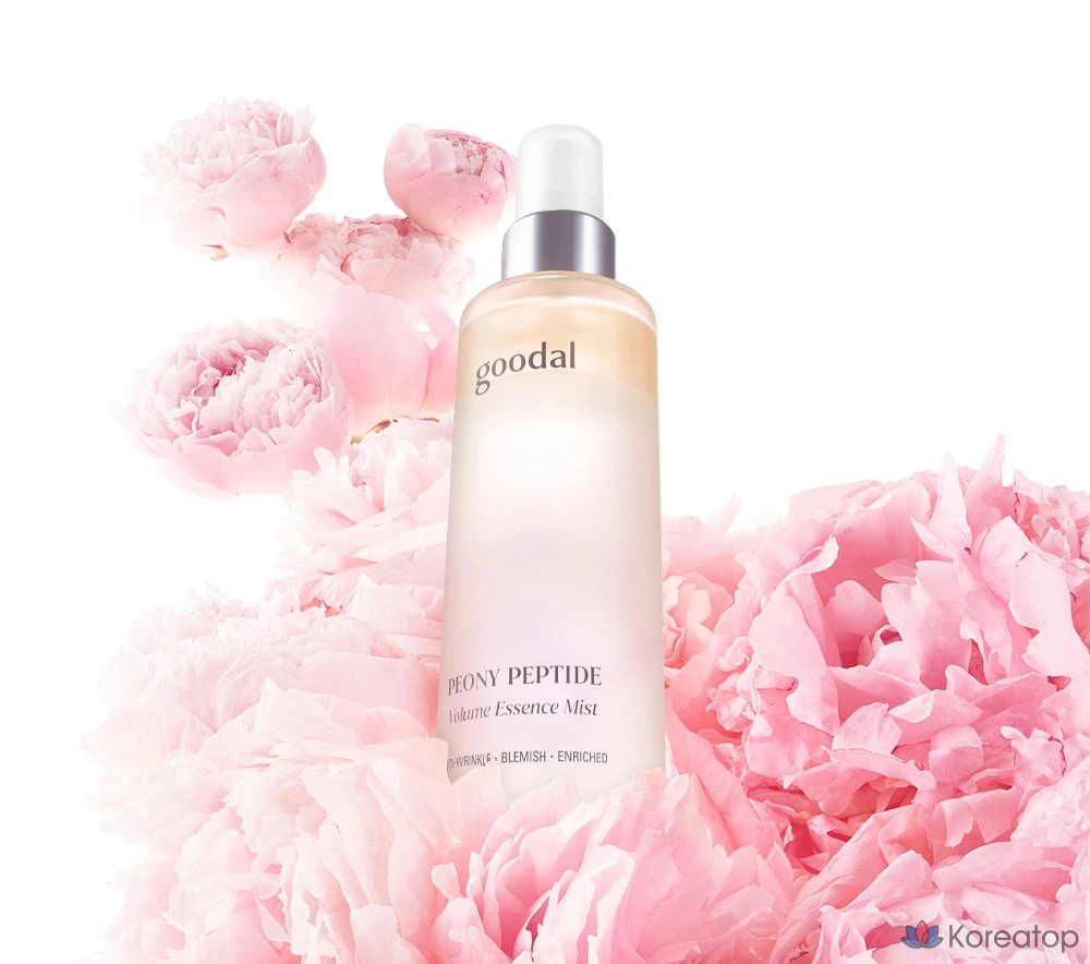 Эссенция-мист Goodal Peony Peptide Wrinkle Trace Essence Mist AD, 120 мл, 1 шт., фото 2