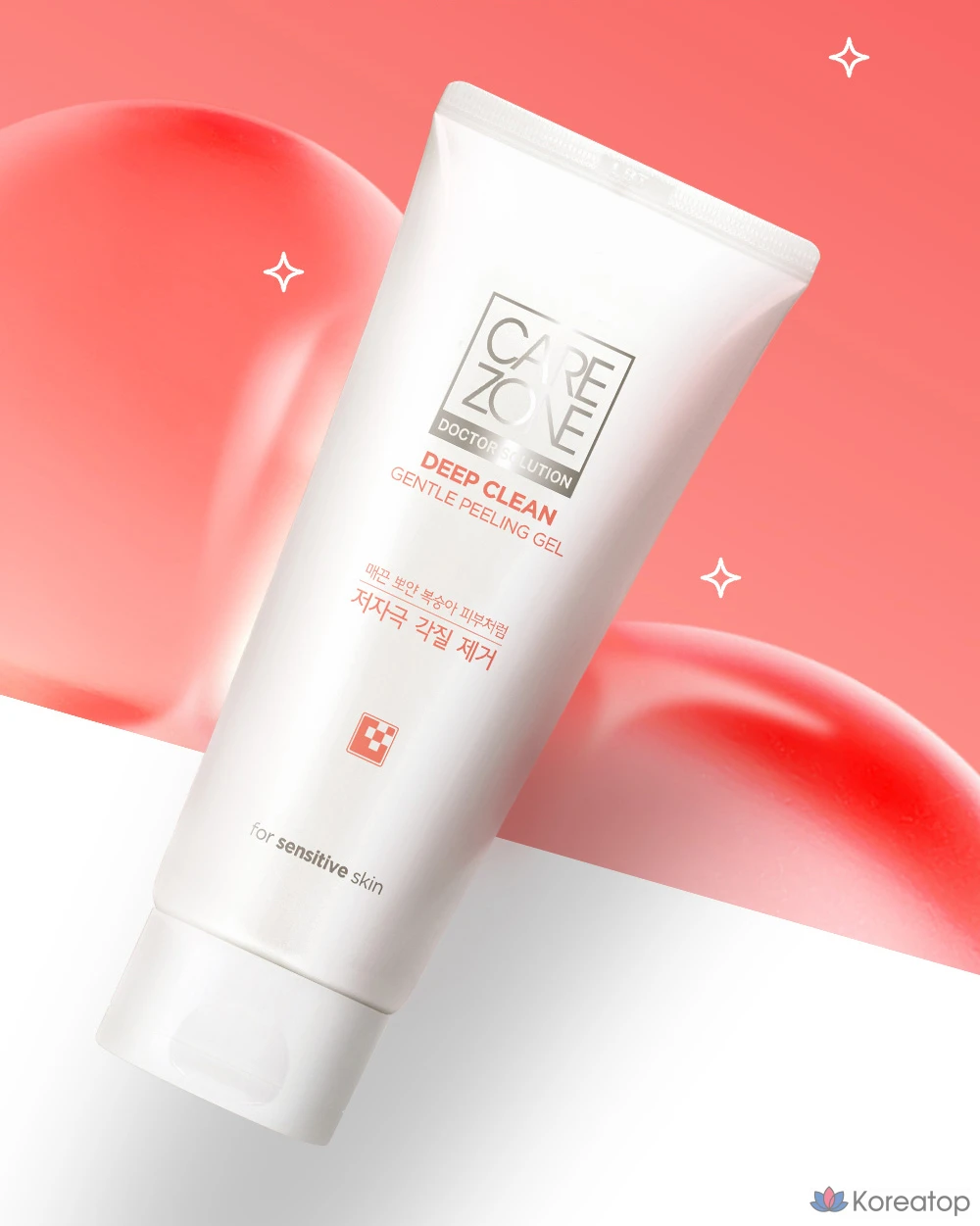 Пилинг-гель Carezone Gentle Peeling Gel, 200 мл, 1 шт.