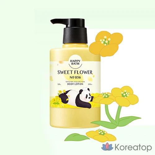 Лосьон для тела Happy Bath Bao Family Original Collection Sweet Rapeseed Flower, 500 г, 1 шт.