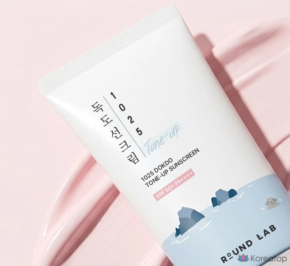 Солнцезащитный крем Round Lab 1025 Dokdo Tone Up Sun Cream SPF50+ PA++++, 50 мл, 1 шт.