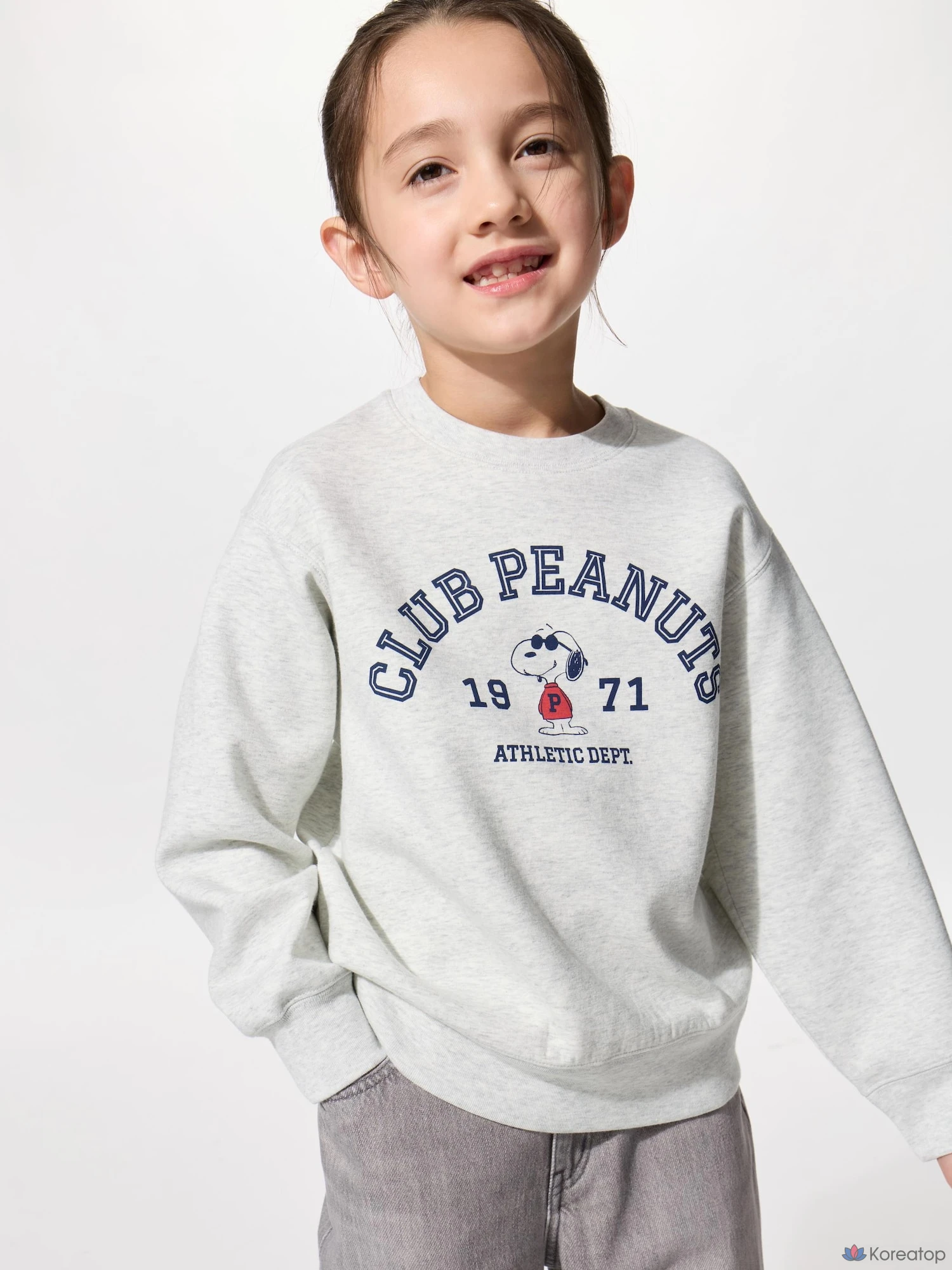 Свитшот детский Uniqlo PEANUTS Dry Sweatshirt B
