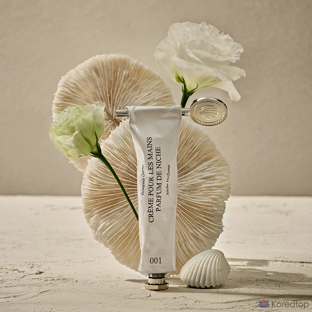 Набор для ухода Bouquet Garni Niche Perfume Hand Cream 001 + Squeezer Set, 50 мл, 1 шт.