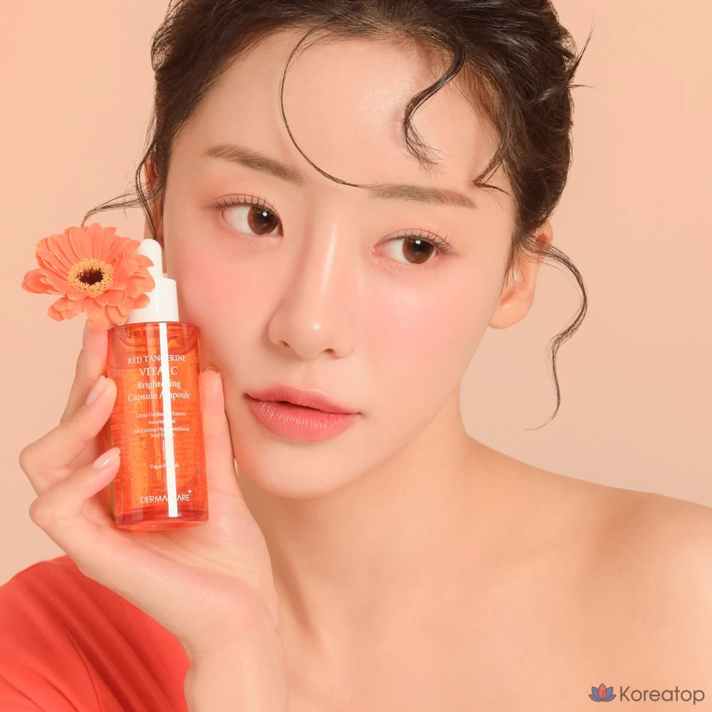Ампульная сыворотка Dermashare Red Hyang Vita C Brightening Capsule Ampoule, 50 мл, 1 шт.