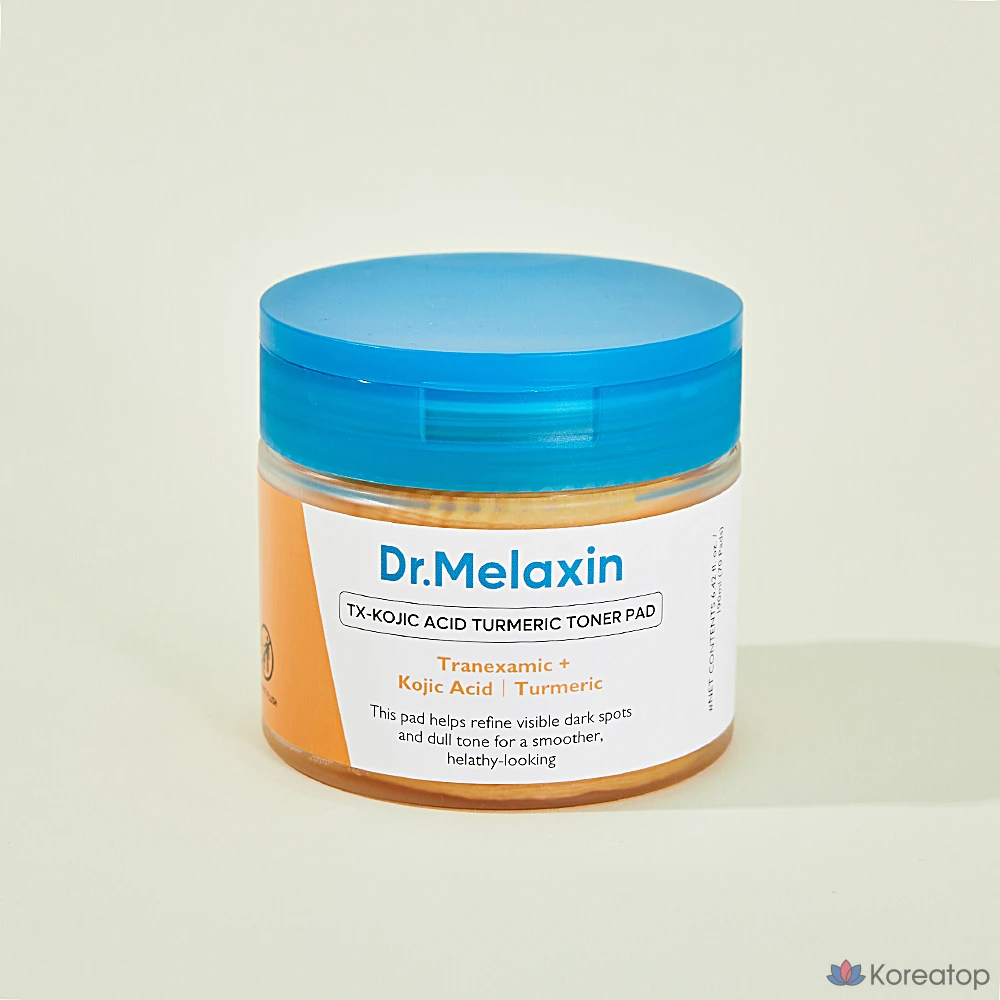 Тонер-пэды Dr. Melaxin TX Kojic Acid Turmeric Toner Pad, 70 шт., 190 мл