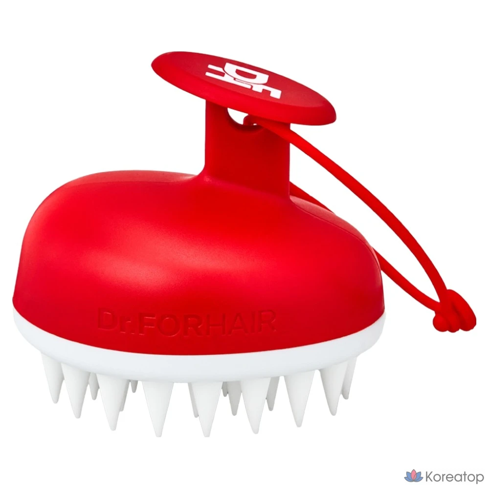 Шампунь-скраб для кожи головы Dr. Forhair Scalp Exfoliator Shampoo Brush, смешанный цвет, 1 шт.