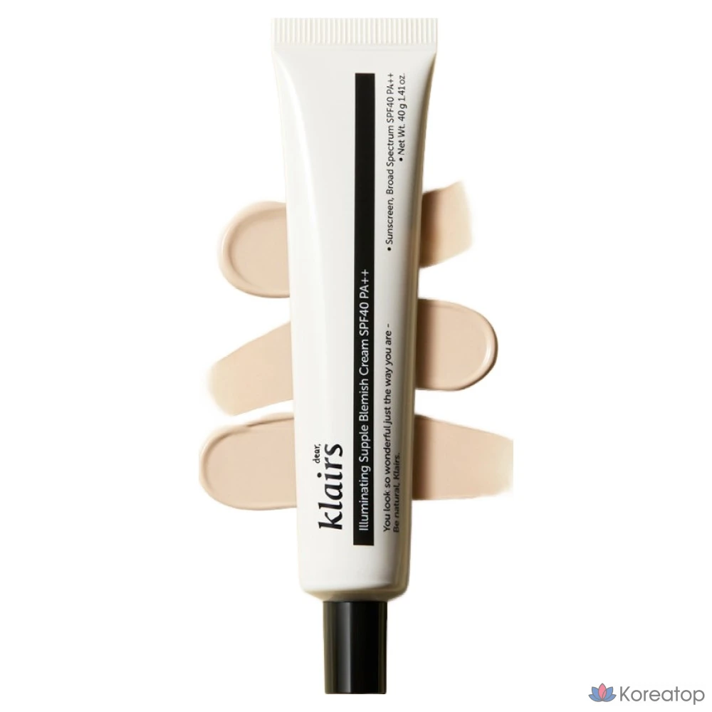 Осветляющий крем Clear's Supply Blemish Cream SPF40 PA++, нейтрально-бежевый, 40 г, 1 шт