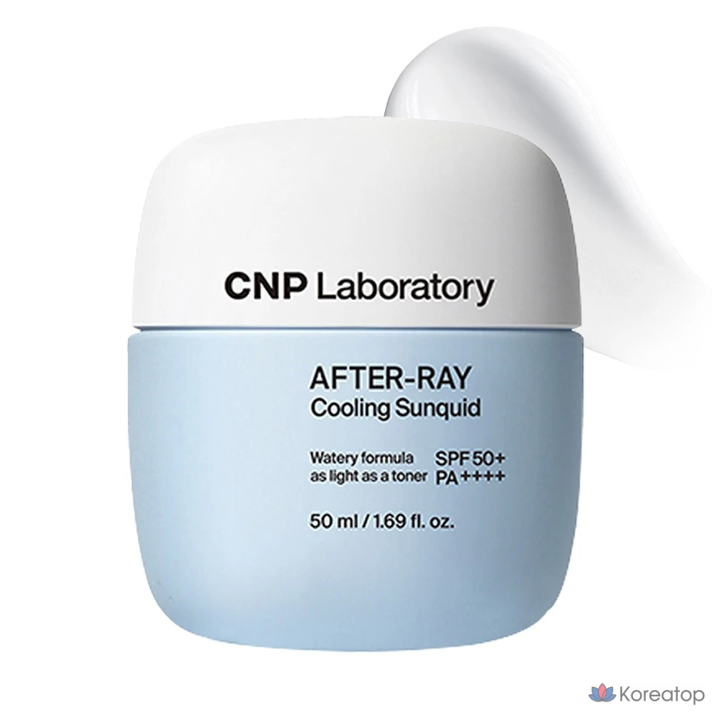 Солнцезащитный крем CNP Laboratory After Ray Cooling Sun Fluid SPF50+ PA++++, 50 мл, 1 шт.