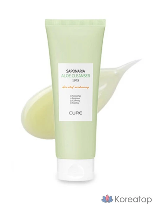 Крем-очищающее средство KIM JEONG MOON Aloe La Sense Roe Cure Saponaria Cleanser 1975, 150 мл, 1 шт.