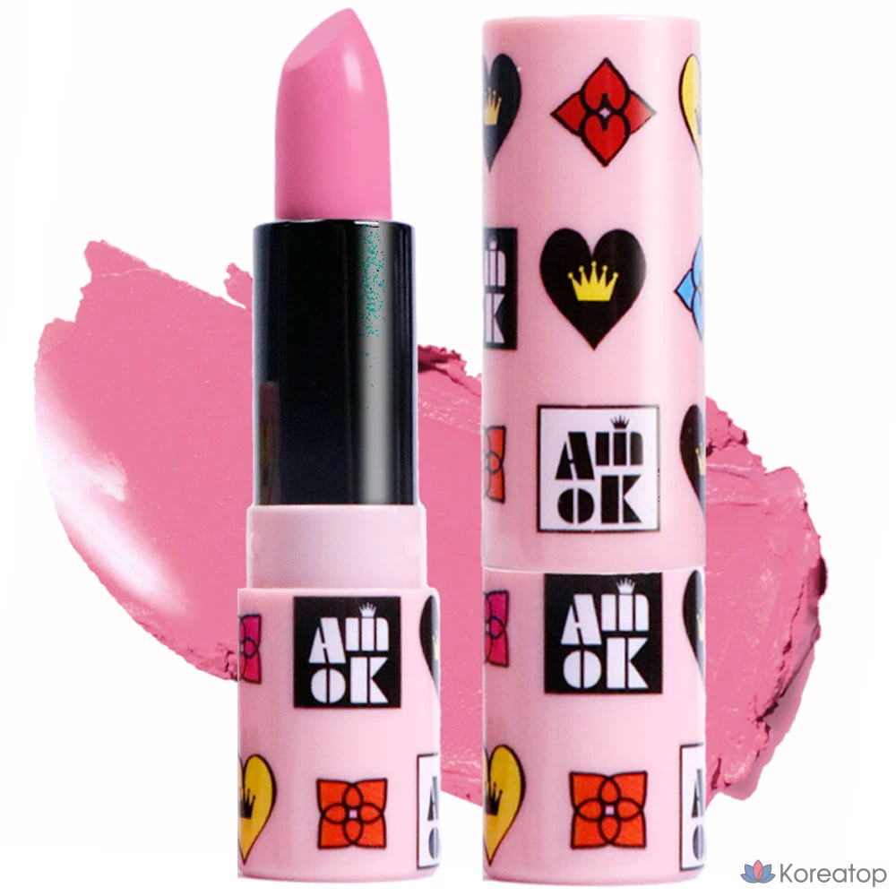 Помада YNM Amiok Kidult Picnic Lipstick, оттенок S126 Berry Nice, 4 г, 1 шт.