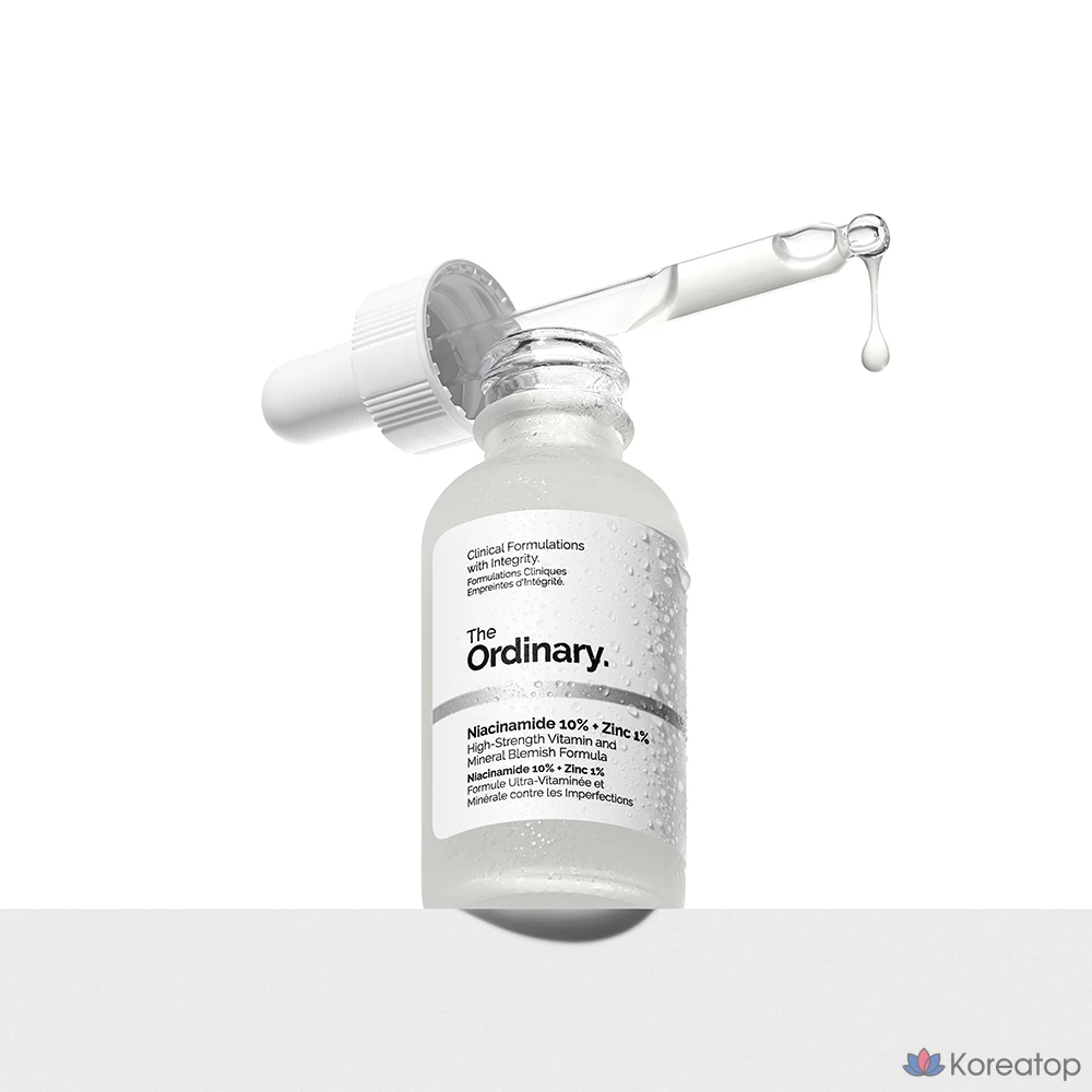 Набор для ухода The Ordinary Niacinamide Zinc Essence 30 мл + Retinol 0.2% in Squalane Serum 30 мл, 1 шт.
