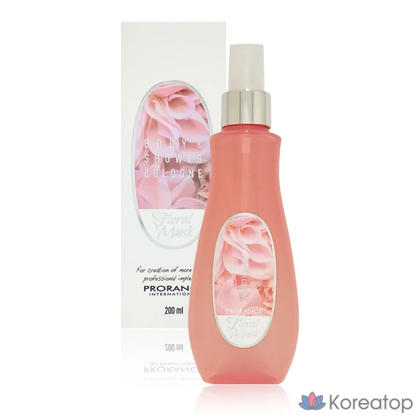 Парфюмированная вода для тела Prorance Body & Shower Cologne Floral Musk, 200 мл, 1 шт.