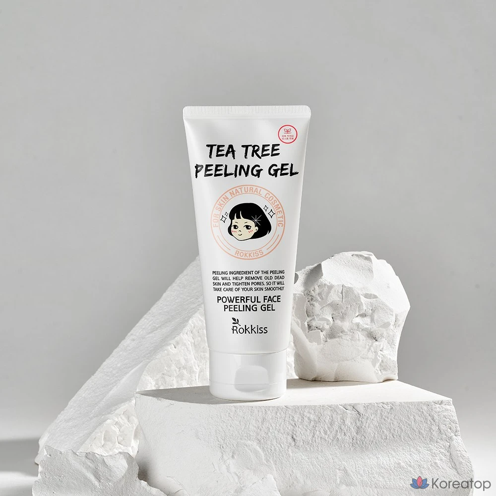 Пилинг Rokkiss Tea Tree Peeling Gel, 120 мл, 1 шт.