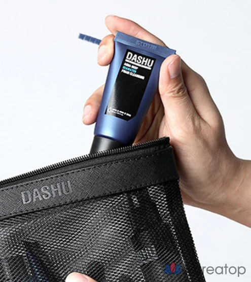 Очищающая пенка DASHU Aqua Deep Sea Water Foam Cleansing, 30 мл, 1 шт.
