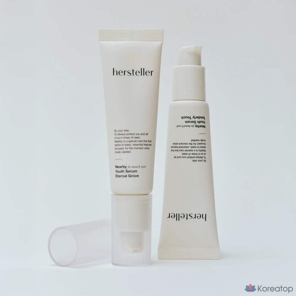 Сыворотка Hersteller Nearby for Hand &amp; Neck Youth Serum, 30 мл, 1 шт.