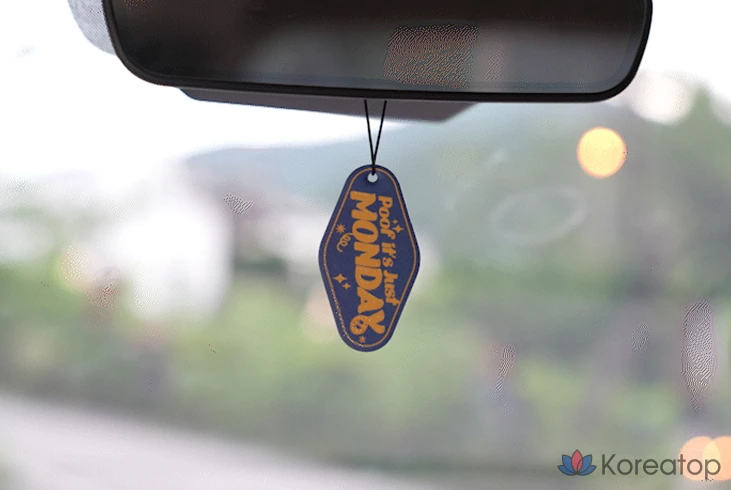 Ароматизатор для автомобиля Vendict Fragrance Tag Weekend, набор 7 шт. (Curculent Strawberry + New Car + Lavender + Sandalwood + Grapefruit + Lily + Black Ice), 1 шт.