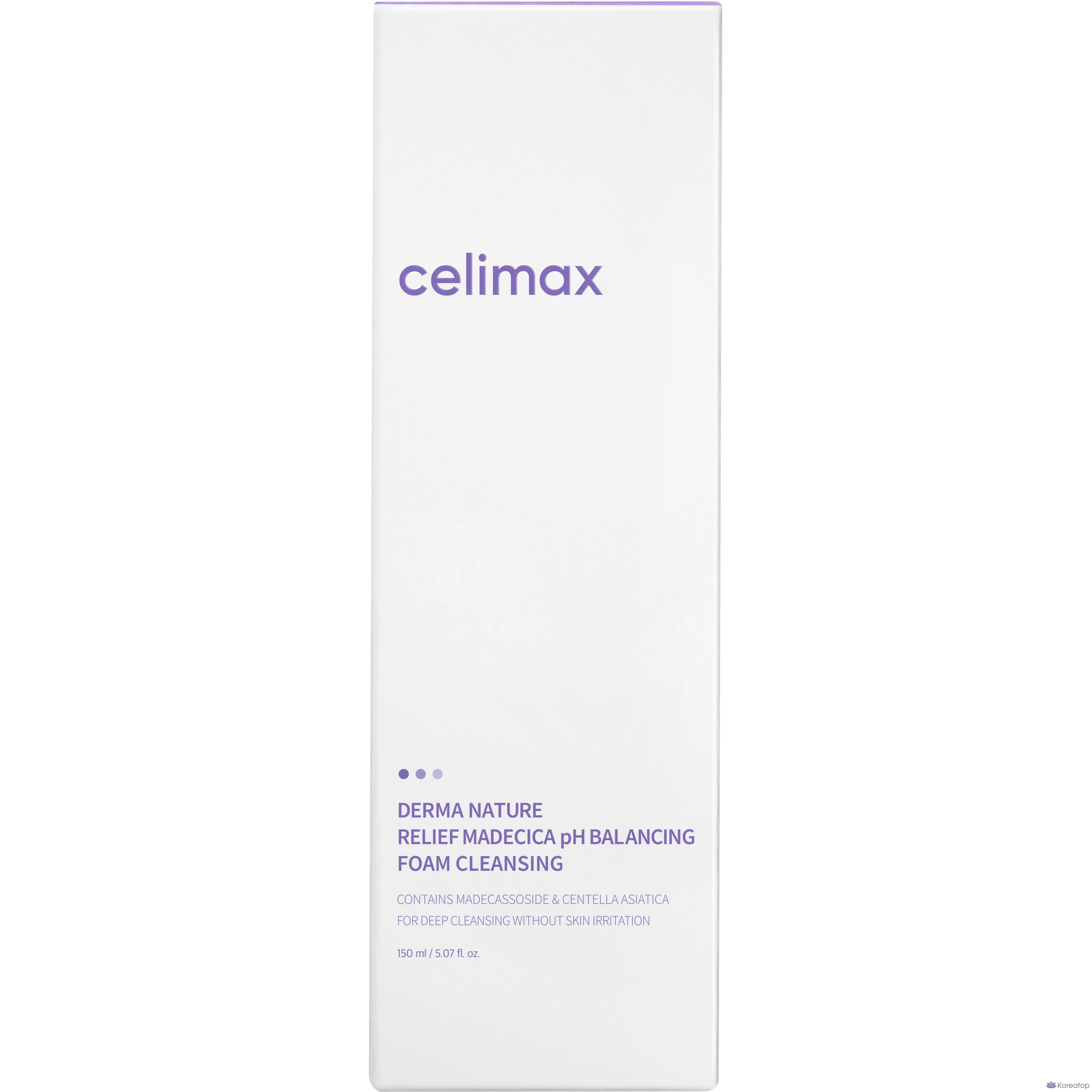 Пенка для умывания Celimax Madecica Low pH Cleansing Foam, 150 мл, 1 шт.