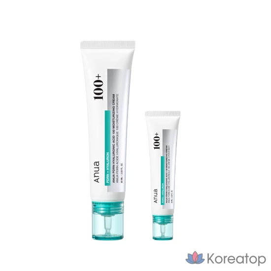 Увлажняющий крем Anua PDRN Hyaluronic Acid 100 Moisture Cream, 90 мл, 1 шт.
