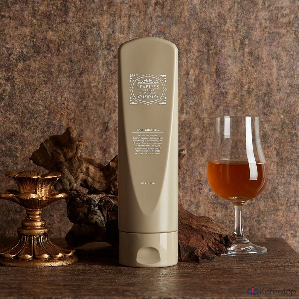 Пилинг для лица TEABLESS Earl Grey Tea Jam Peel Facial Scrub, 230 г, 1 шт.
