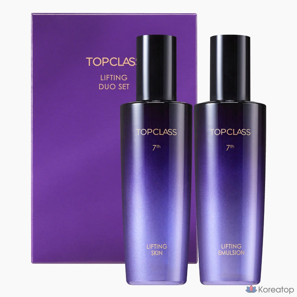 Набор для ухода Charmzone Top Class Lifting Duo 12-piece Set (Toner 3 + Emulsion 3 + Ampoule 3 + Cream 3), 1 шт.