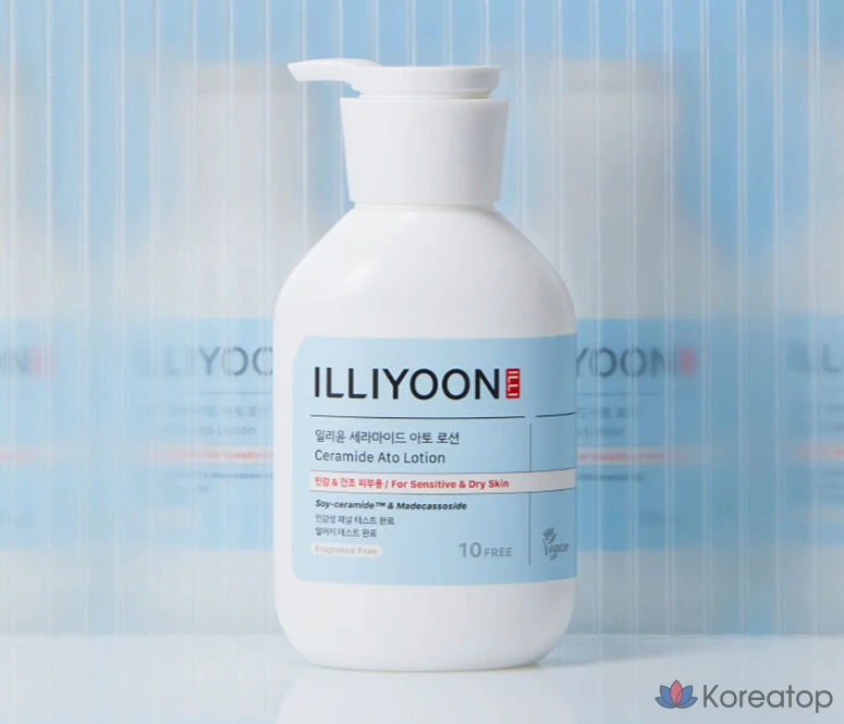 Лосьон для тела ILLIYOON Ceramide Ato Lotion Unscented, 350 мл, 1 шт.