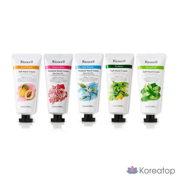 Крем для рук Ricocell Soft Hand Cream Verbena, 60 мл, 1 шт.