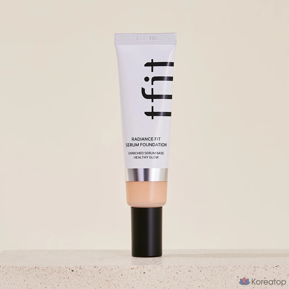 Тональная основа TFIT Radiance Fit Serum Foundation, оттенок W02 Almond Butter, 30 г, 1 шт., фото 2