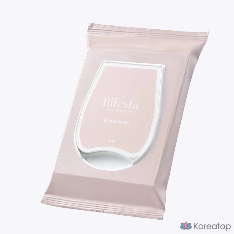 Очищающие пэды Bifesta Cleansing Sheet Moist Portable, 10 шт.