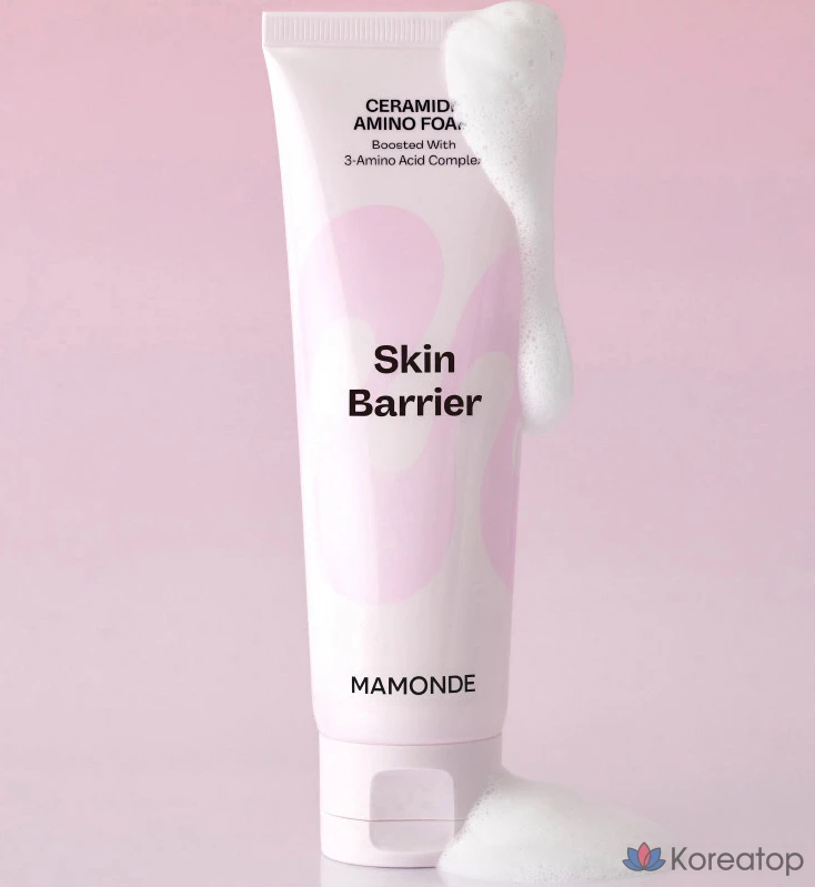Пенка для умывания Mamonde Ceramide Amino Cleansing Foam, 120 г, 1 шт.