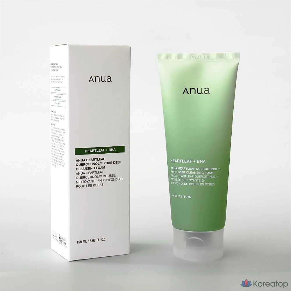 Очищающая пенка Anua Quercetinol Pore Deep Cleansing Foam, 150 мл, 1 шт.
