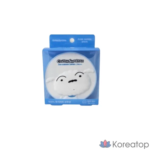 Солнцезащитный кушон Pure Derma On The Body Pure Derma Crayon Shin-chan UV Barrier Perfect Sun Cushion, 15 г, 1 шт.