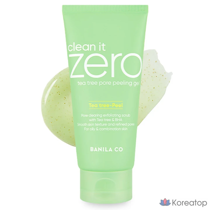Пилинг-гель BANILA CO Clean It Zero Tea Tree Pore Peeling Gel, 120 мл, 1 шт.