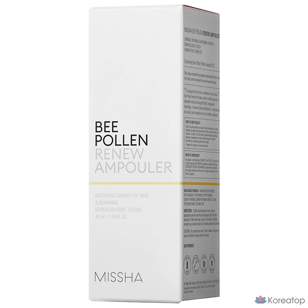 Ампульная сыворотка Missha Bee Pollen Renew Ampouler, 40 мл, 1 шт.
