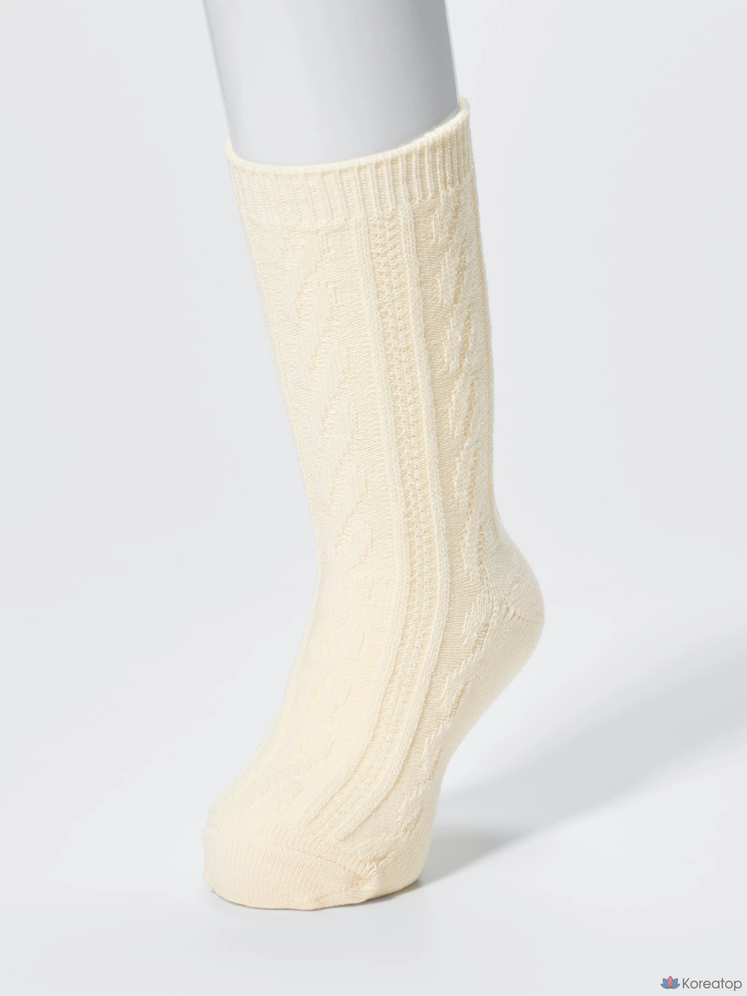 Носки детские Uniqlo Heattech Cable, 2 пары
