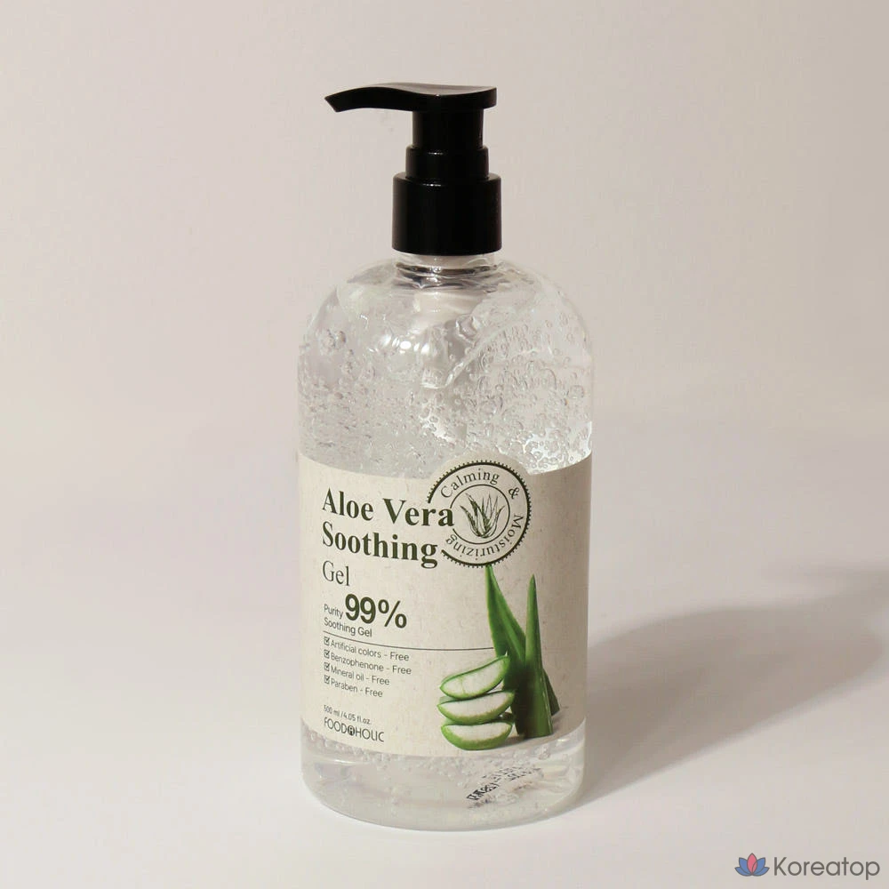 Гель FoodaHolic Aloe Vera Soothing Gel, 500 мл, 1 шт.