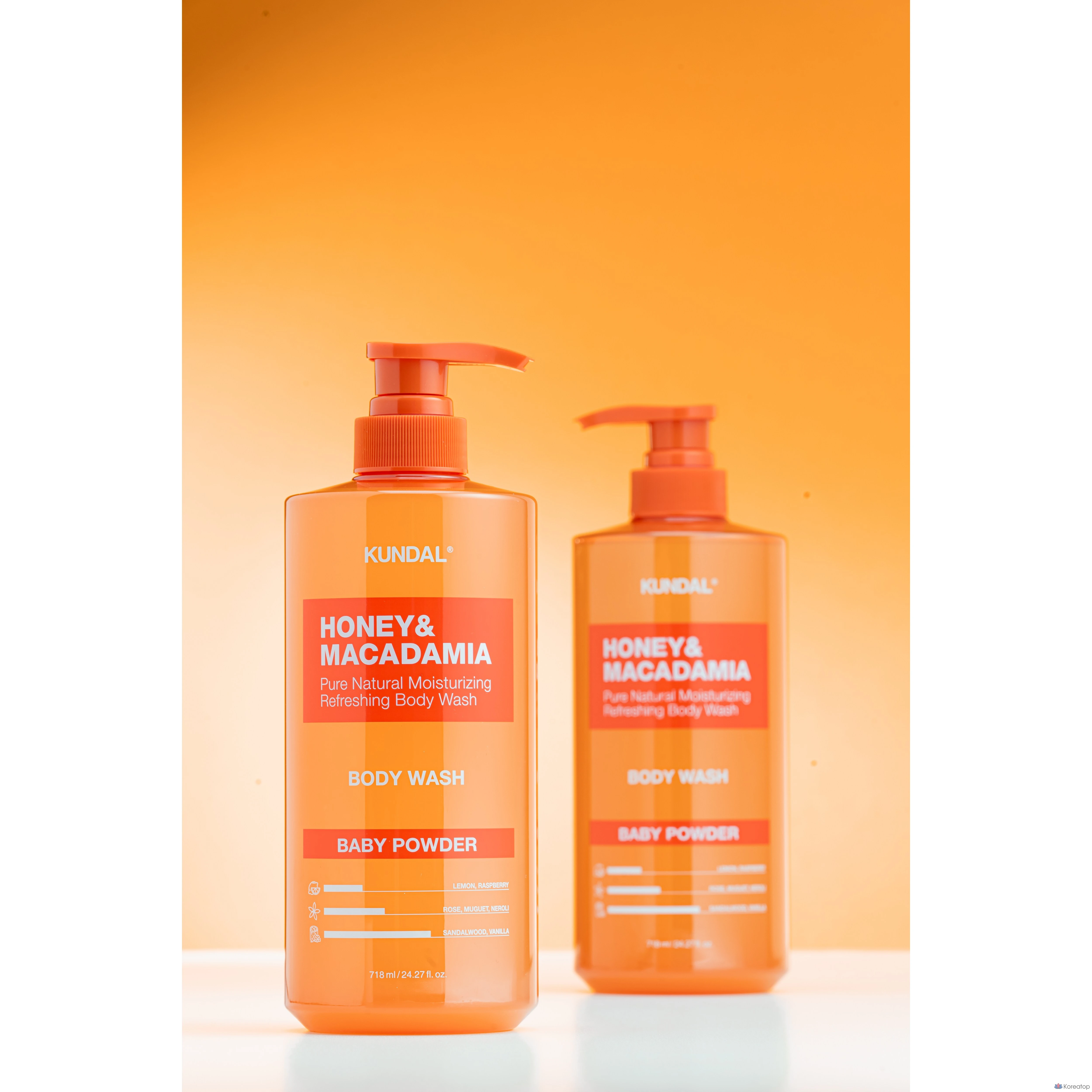 Гель для душа Kundal Pure Body Wash Body Cleanser, аромат Blanc, 500 мл, 1 шт.