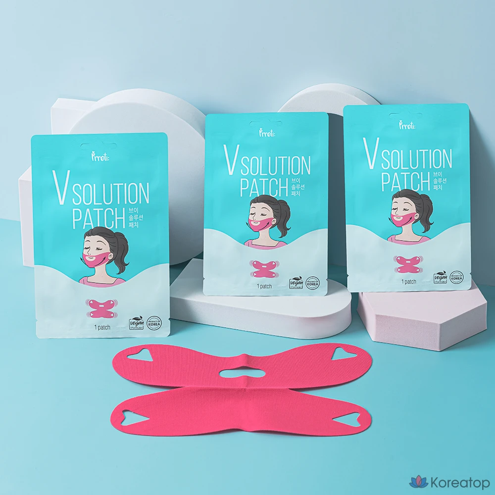Патчи для лица Prreti V-Line Solution Patch, 5 шт.