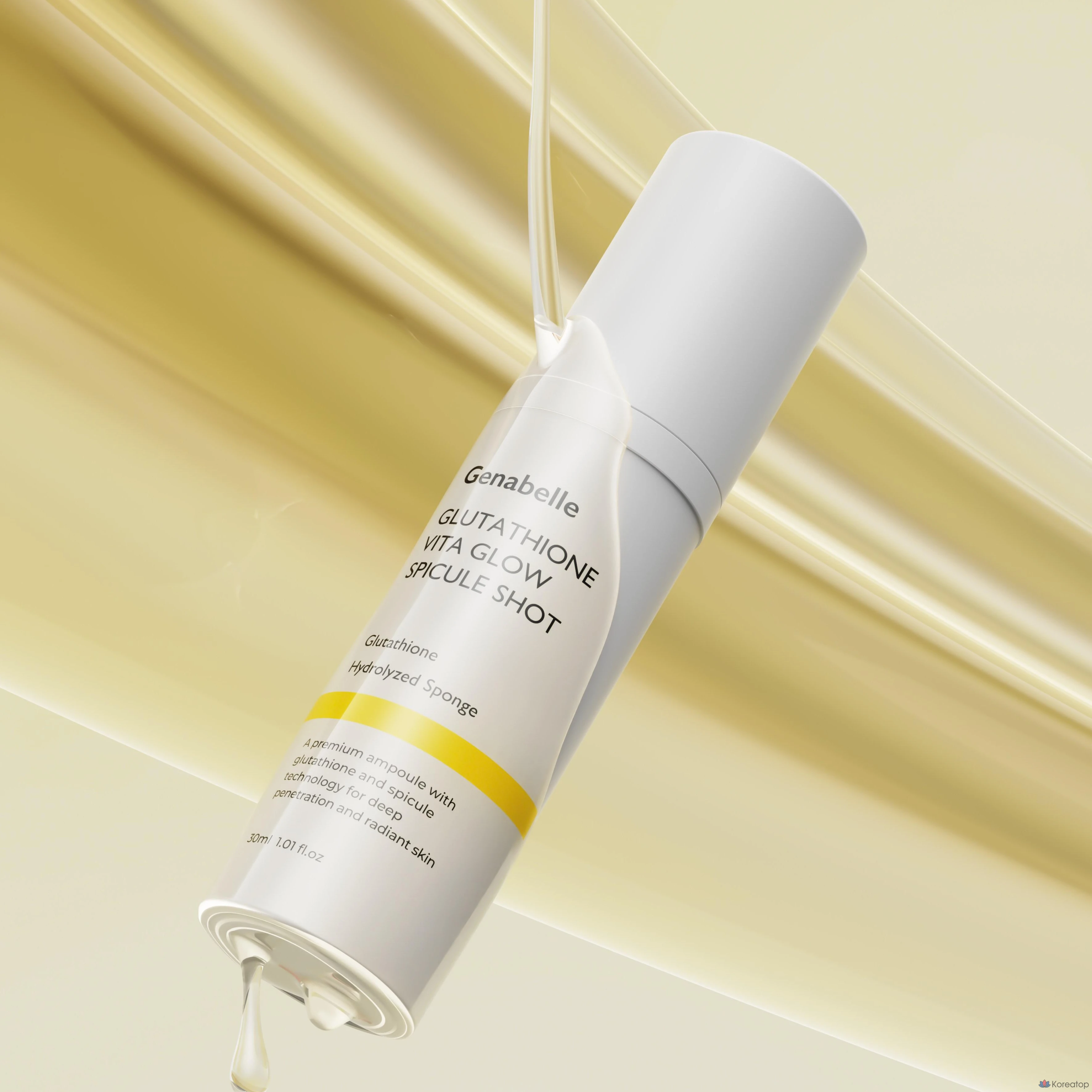 Ампульная сыворотка Genabelle Glutathione Vita Glow Spicule Shot Ampoule, 30 мл, 1 шт.