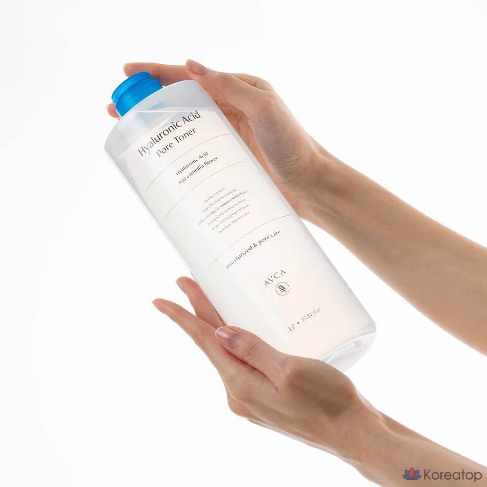 Тонер AVCA Low Molecular Weight Hyaluronic Acid Pore Toner, 1 л, 1 шт.