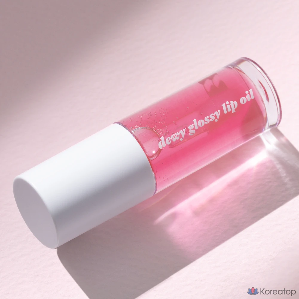 Бальзам для губ MERZY Dewy Glossy Lip Oil, оттенок Sheer Pink, 3.5 мл, 1 шт.