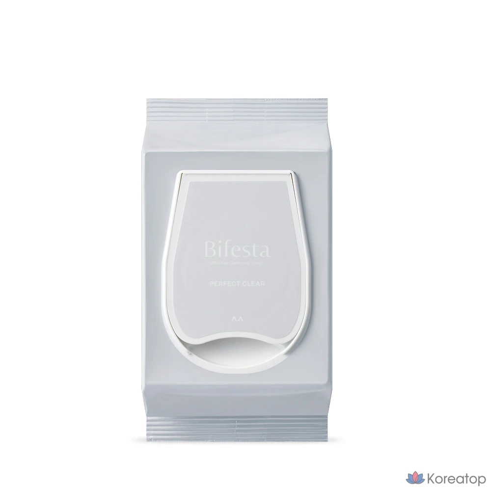 Мицеллярные салфетки для снятия макияжа Bifesta Micellar Cleansing Sheet Perfect Clear, 46 шт.